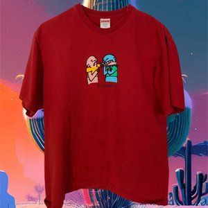 Supreme Bite Shirt Red SS18